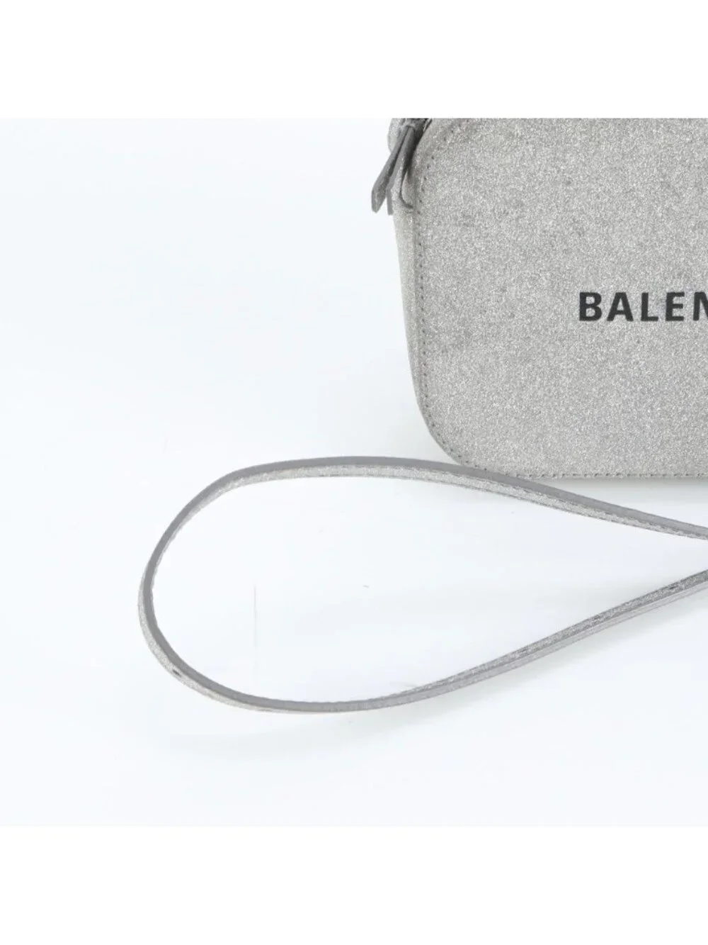 Balenciaga Everyday Camera Glitter Leather Shoulder Bag Crossbody - Picture 2 of 9